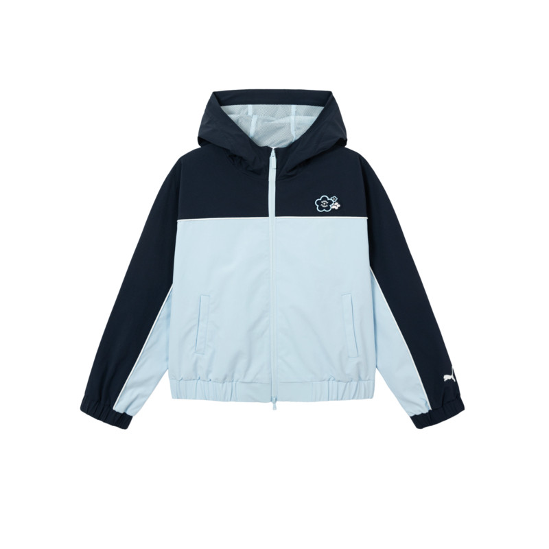 Женская куртка PUMA С капюшоном (разноцветная)