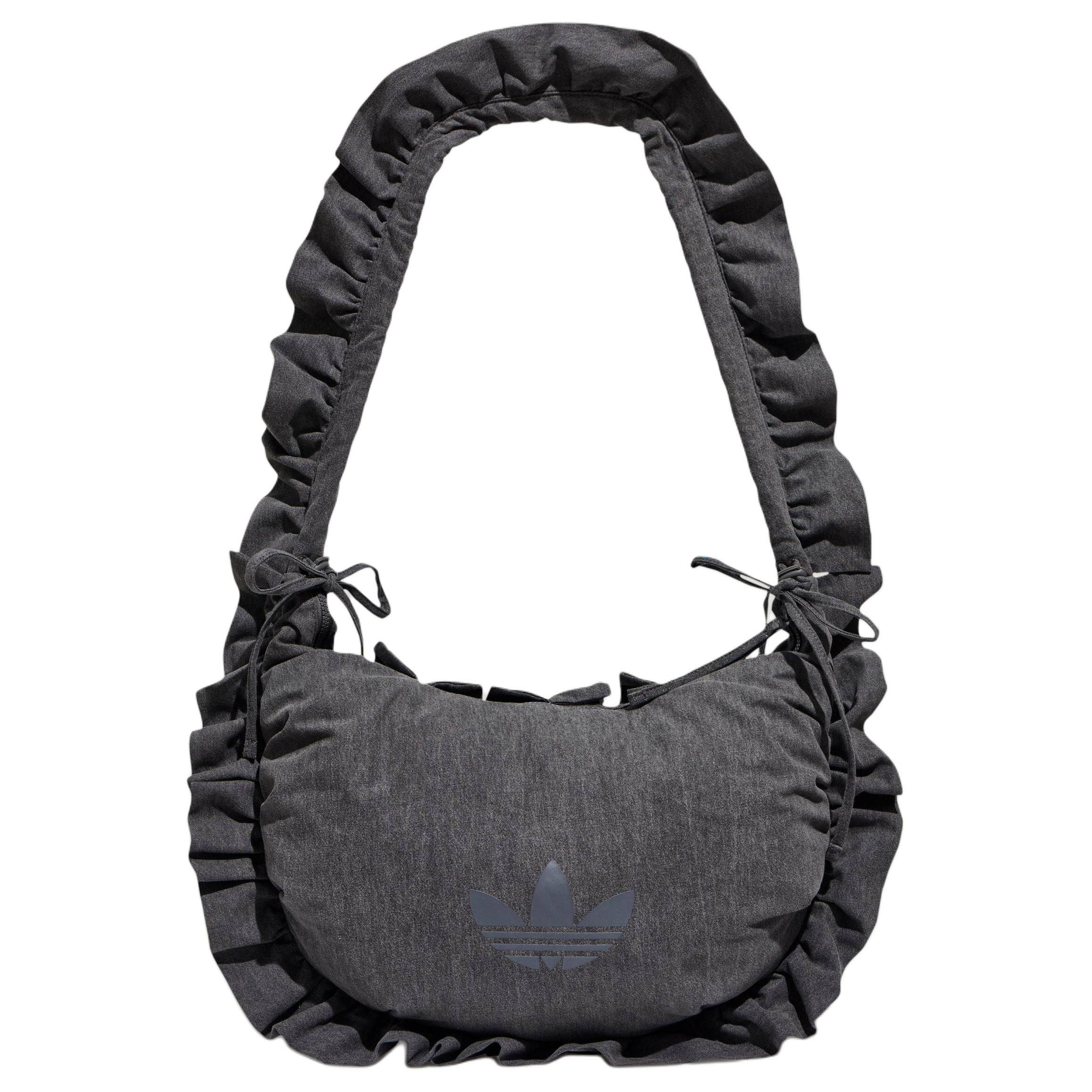 Женская сумка adidas originals RUFFLE (угольно-серая)
