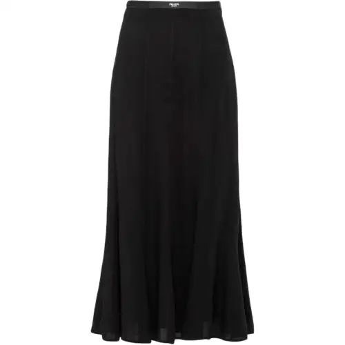 PRADA SS23 Casual Long Skirt Women's