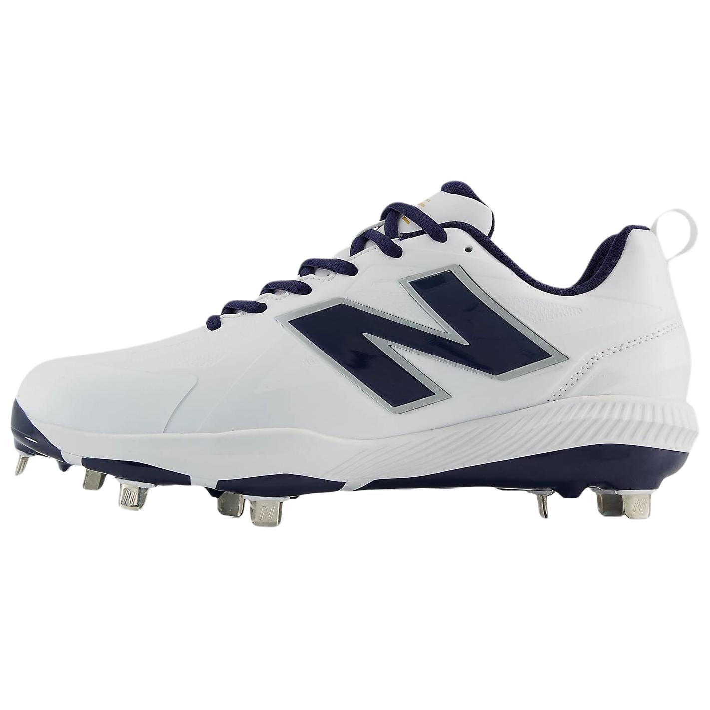 New Balance NB 1000 v1 Metal Comfort Fit Baseball Shoes Men's White Blue