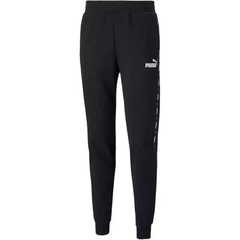 PUMA Knitted Sweatpants Men's Black