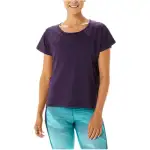 ASICS T Shirts Women's Purple Crew Neck Moderate Other