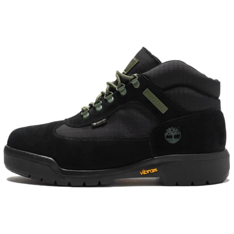 Ботинки UNDEFEATED × Timberland Field Boots (черные)