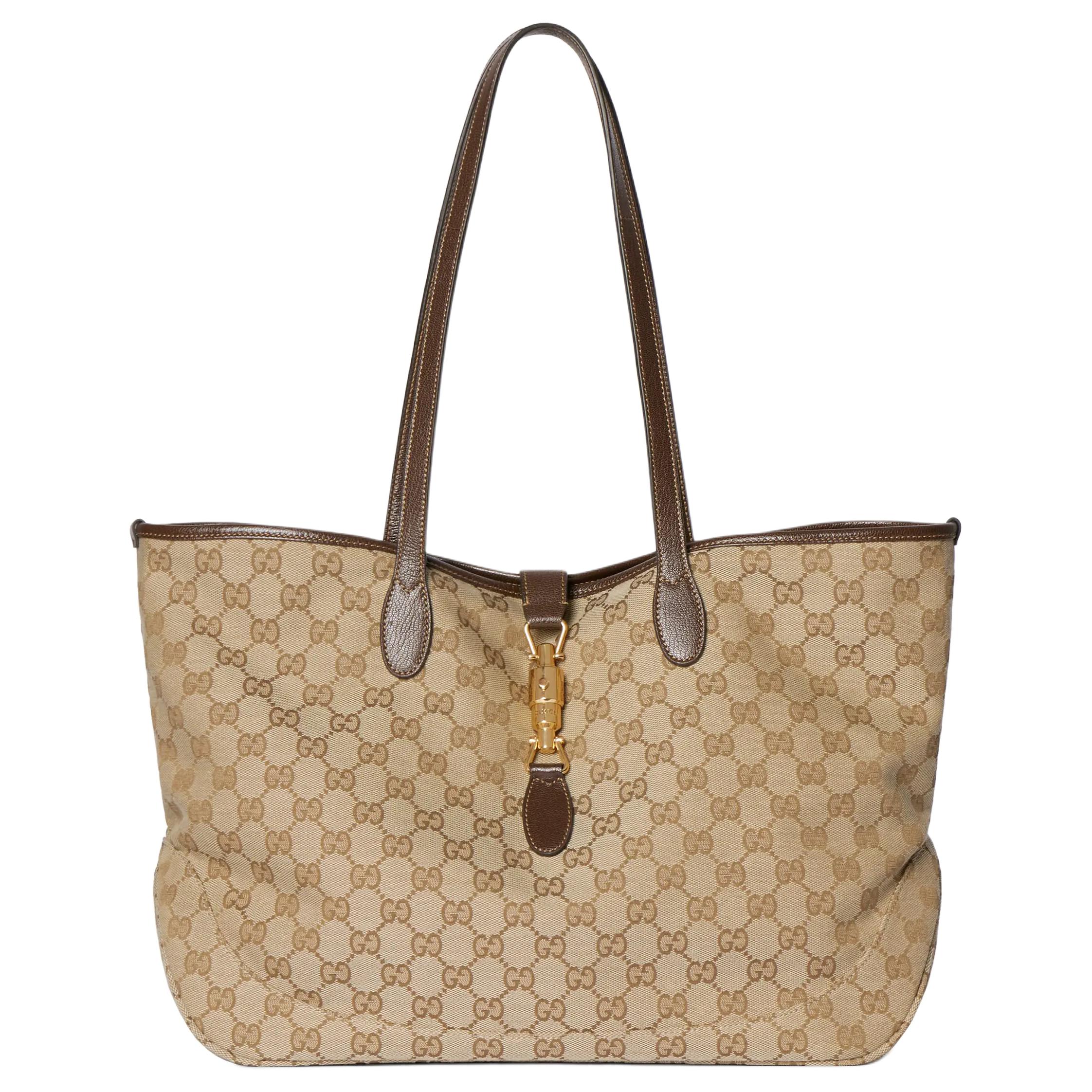 Женская сумка Gucci Jackie (песочно-коричневая)