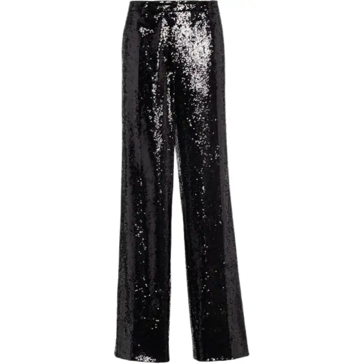 PRADA Casual Pants Women's Black Moderate Straight Fit Pants