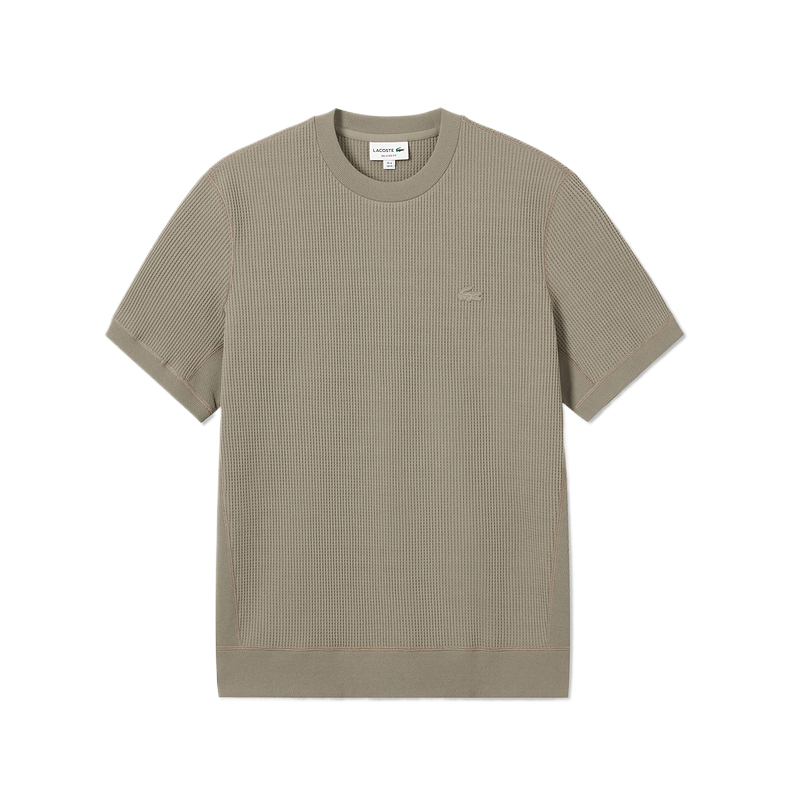 Мужская футболка LACOSTE Sun Protection (белая)