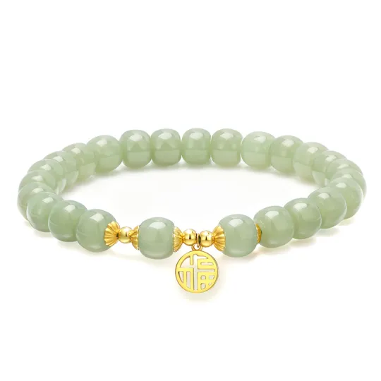 ZSY Hetian Jade Bracelets Green Jade Women's