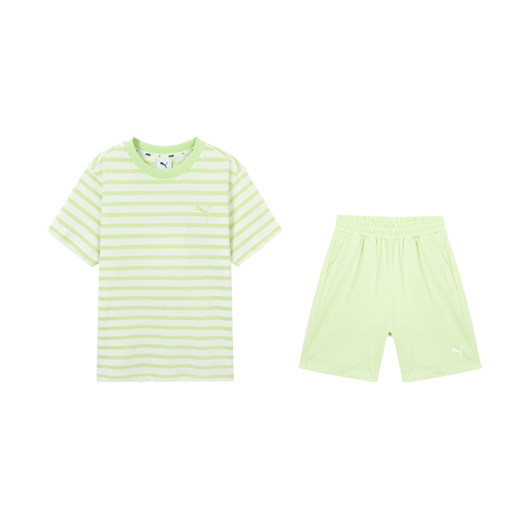 Спортивный костюм PUMA SS26 (черно-белый)