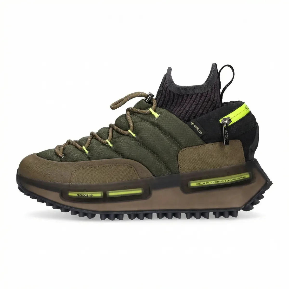 Adidas Originals X Moncler Nmd S1 'The Art Of Exploration Olive Strata'