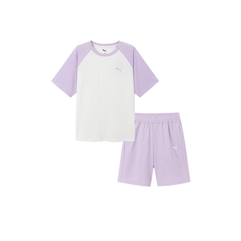Спортивный костюм PUMA Young Сombined (сине-серый)