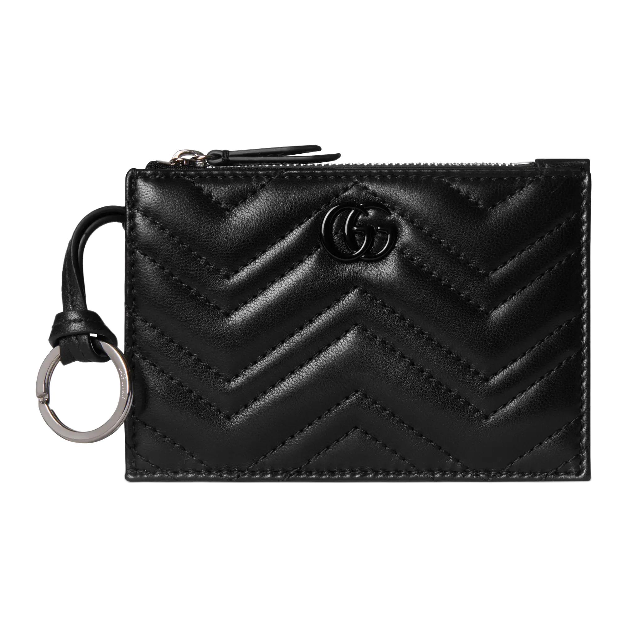 Женский кошелек Gucci GG Marmont (черный)
