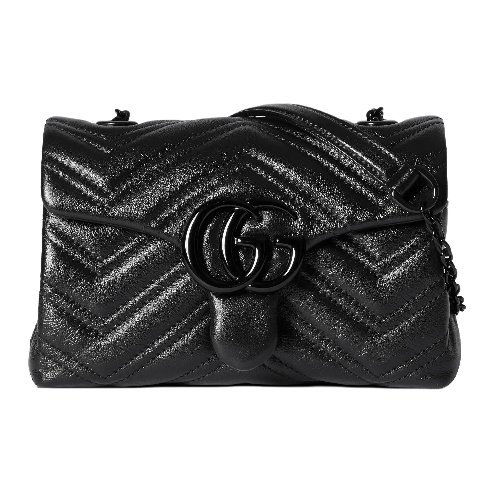 Женская сумка Gucci GUCCI GG Marmont G (черная)