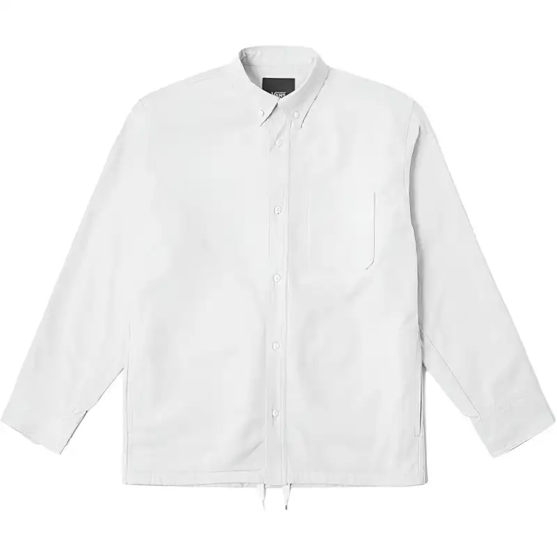 Vans Shirts Men's White Lapel Moderate