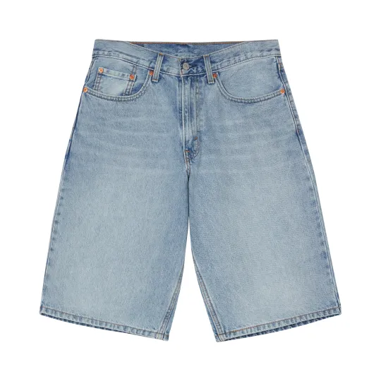 Levi’s Levi’s 470 — свободные, молодежные и энергичные мужские джинсовые шорты со средней талией в стиле американского ретро-стрит.