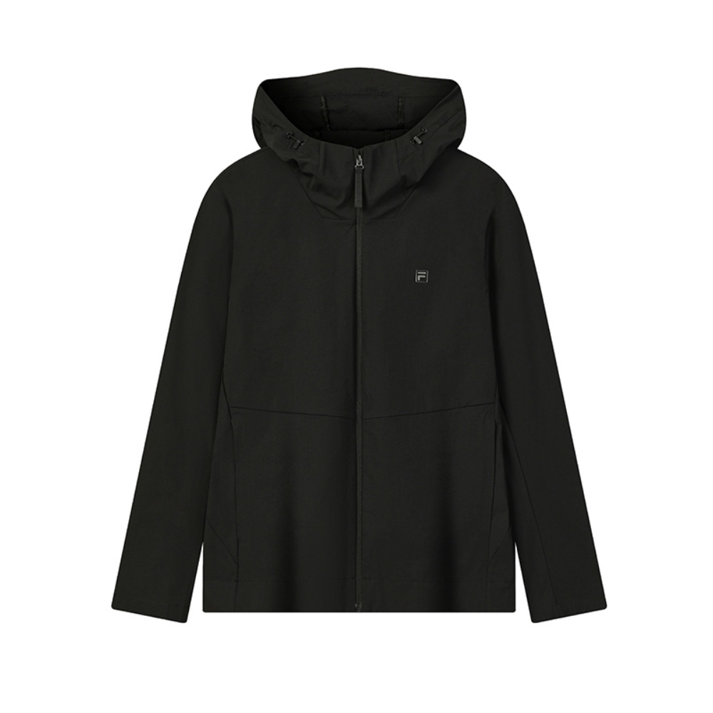 Мужская куртка Fila White Hooded Jacket (черная)