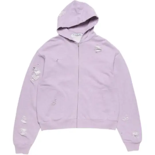 Толстовка с длинными рукавами и капюшоном с буквенным логотипом Acne Studios, одинаковый стиль для мужчин и женщин