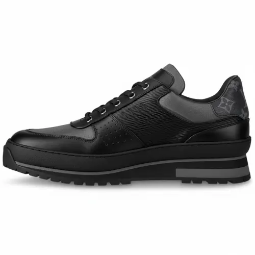 LOUIS VUITTON Harlem Monogram Sneakers 'Black Epi Leather'