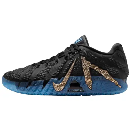 Swarovski/Swarovski × Nike Ja 3 Morant third generation Bling comfortable fit basketball shoes for men and women, black and blue
