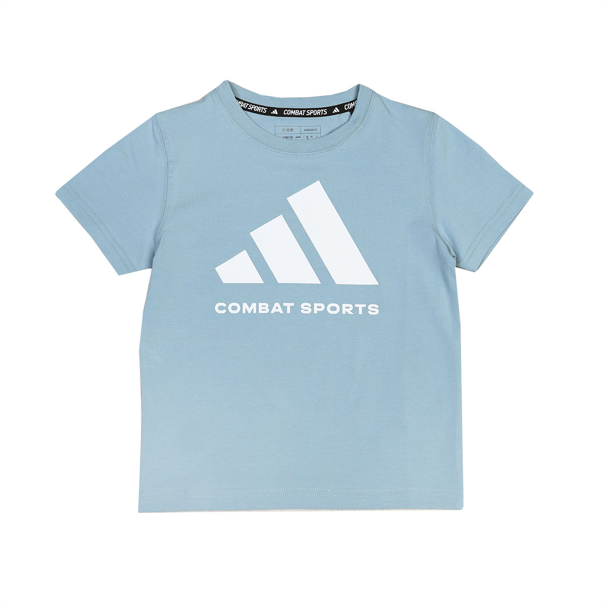 Детская футболка adidas logo (белая)