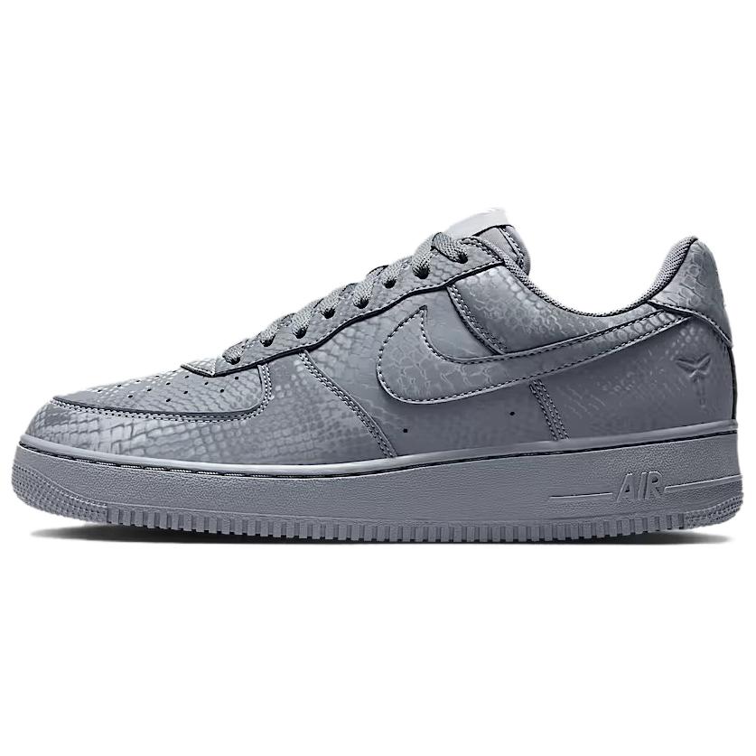 Мужские кроссовки Nike × Kobe Bryant Air Force 1 Low "Cool Grey" (серые)