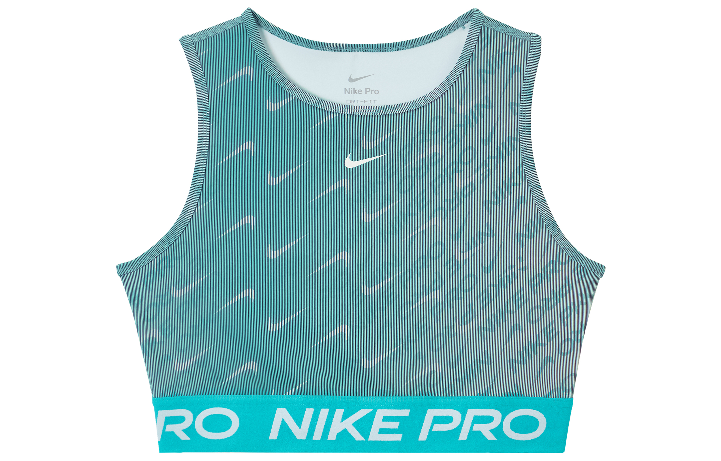 Nike Dri Fit Sport Vests Women’s Cactus Green/Smoke Blue/White