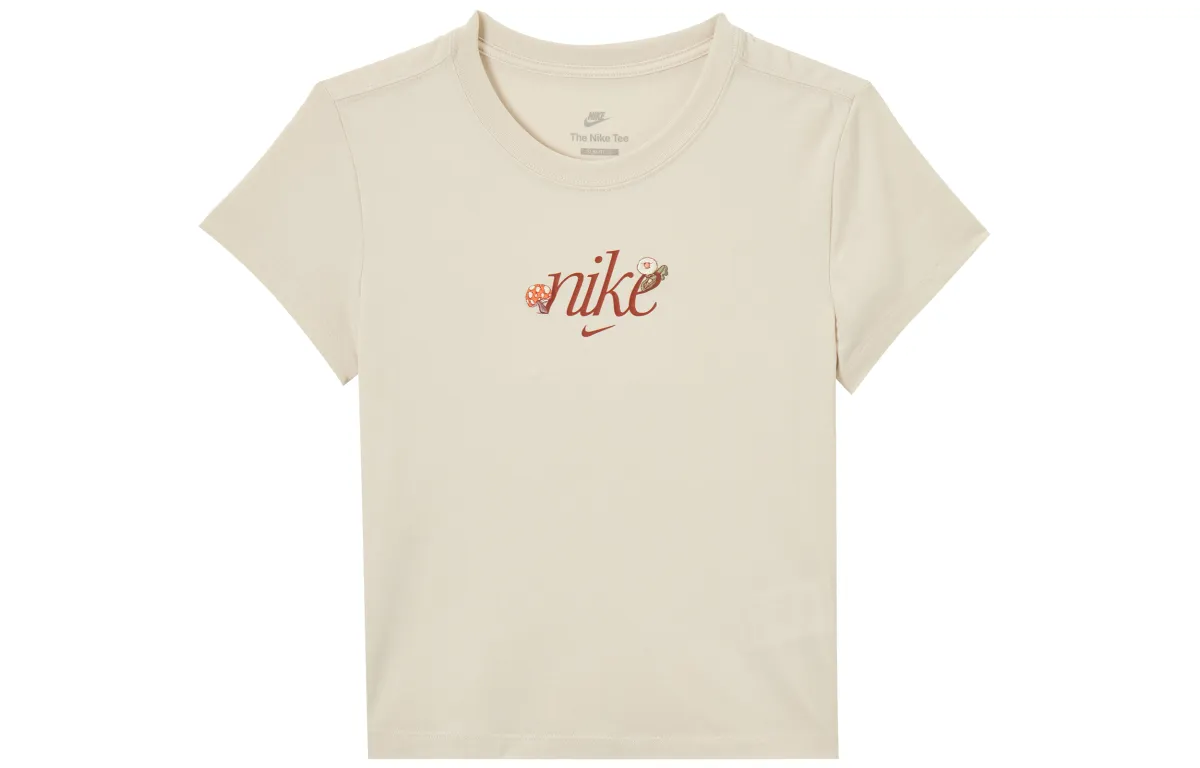 Nike Sportswear T Shirt Women's Light Earth Umber