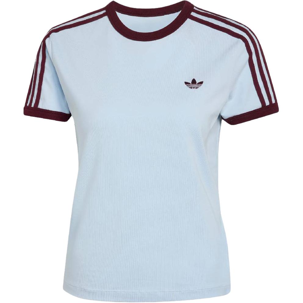 Женская футболка adidas 3 Stripes Tee (черная)