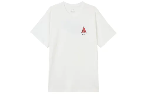 Nike Comfortable soft knitted fashionable white short sleeve T-shirt