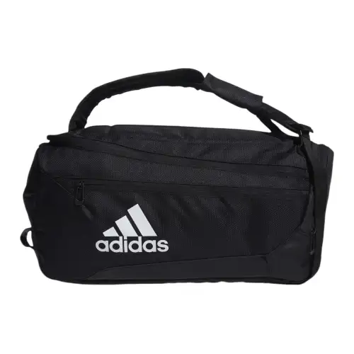 Adidas Recycled Polyester Luggage Bag, Travel Bag, Gym Bag Unisex Black