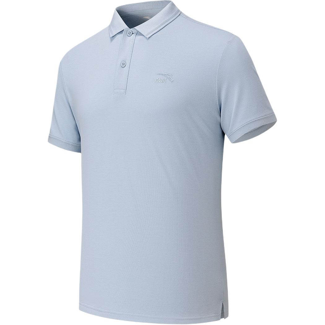 Мужская футболка Anta Polo (синяя)