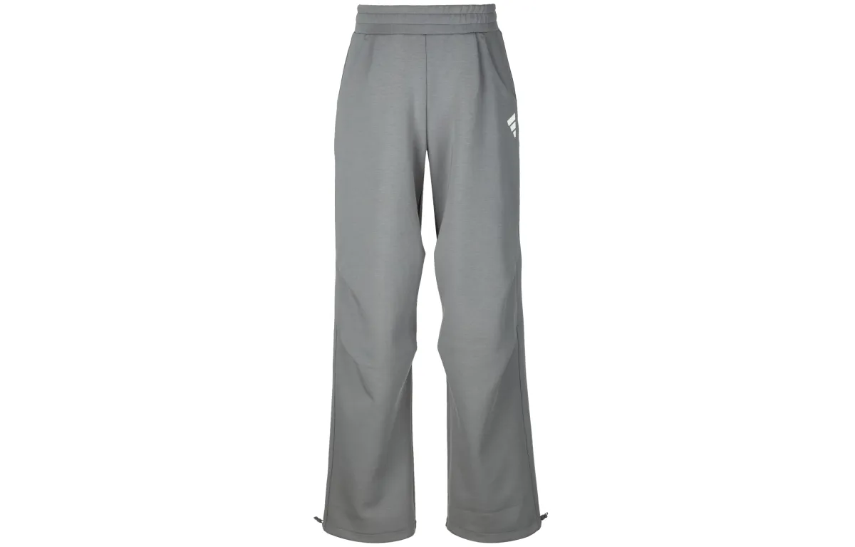 Adidas Knitted Sweatpants Women's Gray