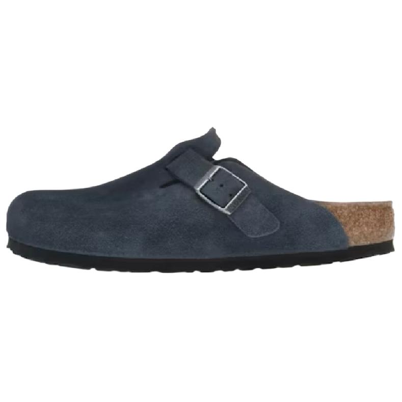 Сабо Birkenstock Boston (темно-синие)