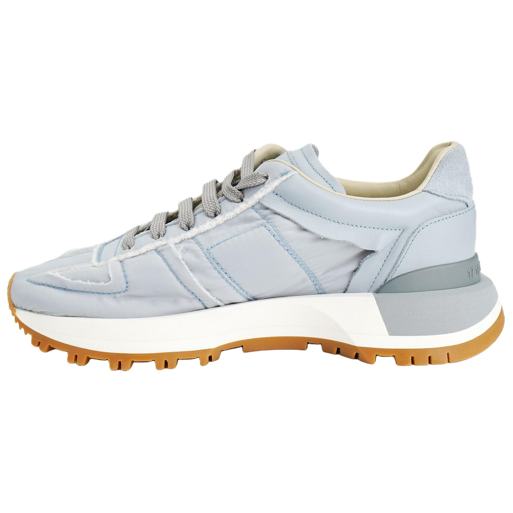 Женские кеды Maison Maison Margiela 50-50 (голубые)