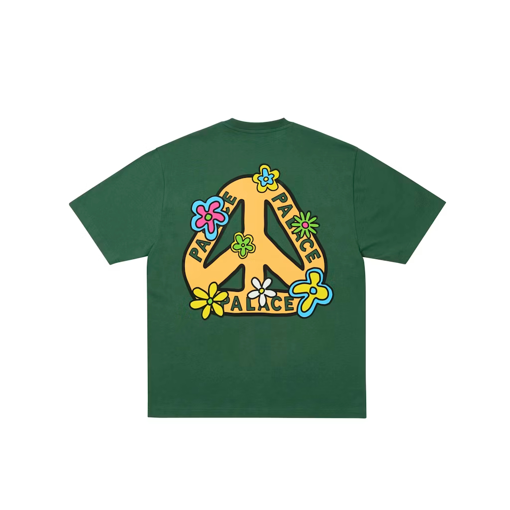 Футболка Palace SS26 ME MYSELF AND (белая)