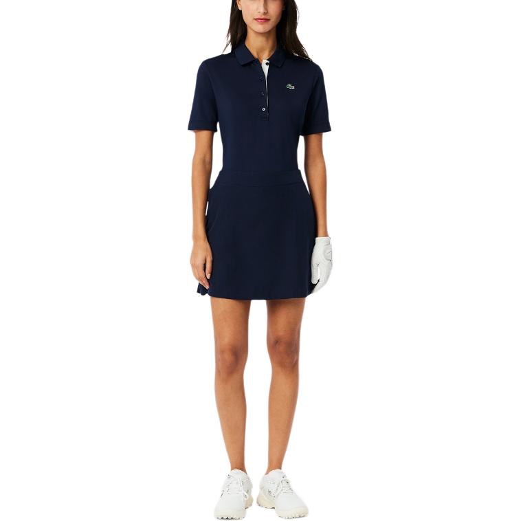 Женские юбка LACOSTE (зеленая) — фото 8
