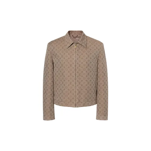 Lv Monogram Zippered Blouson