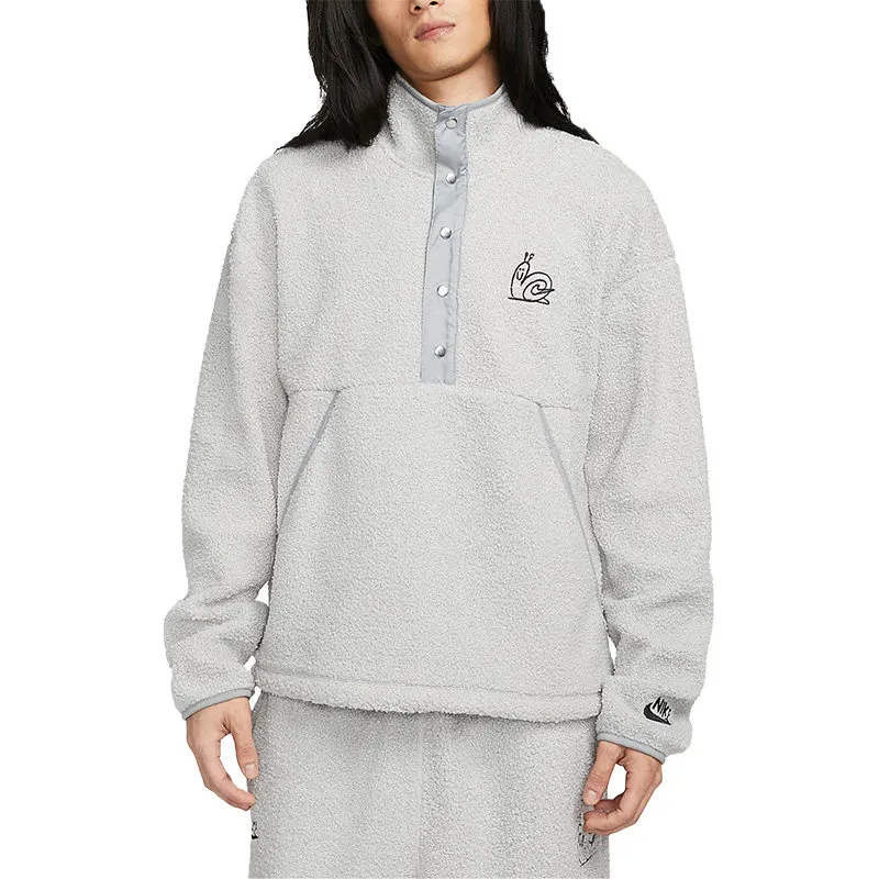 Nike Sweatshirts Men's Gray Turtleneck Moderate Other