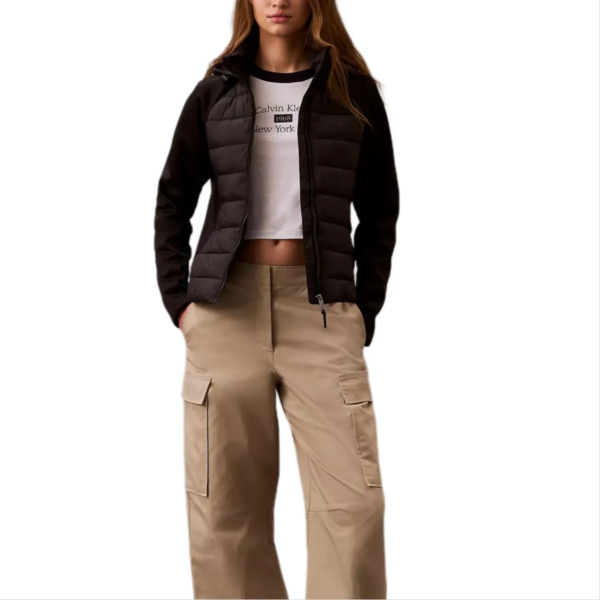 CALVIN KLEIN Puffer Jacket Women's Black