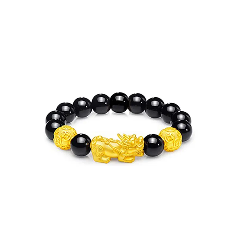 KING TAI SANG Gold Bracelet Unisex