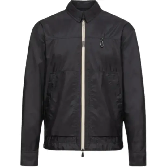Moncler Grenoble SS26 Brive на молнии с длинными рукавами свободная повседневная походная куртка для мужчин