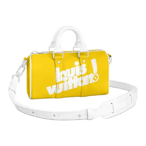 LOUIS VUITTON Keepall Xs Monogram Yellow