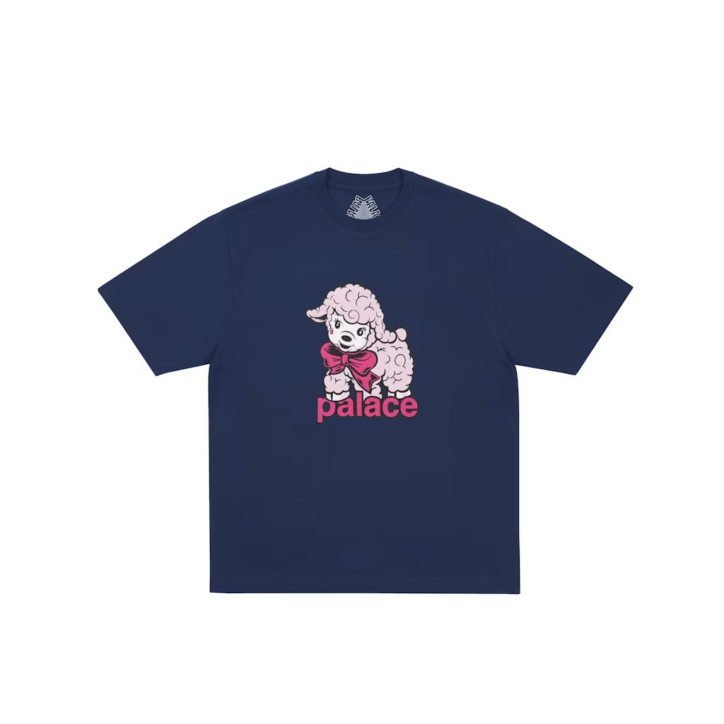 Футболка Palace LAMB T-SHIRT (черная)