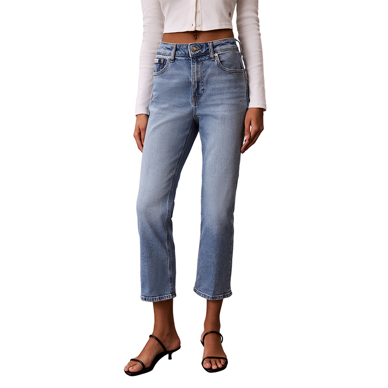 Женские джинсы Calvin Klein Jeans расклешенные (голубые)