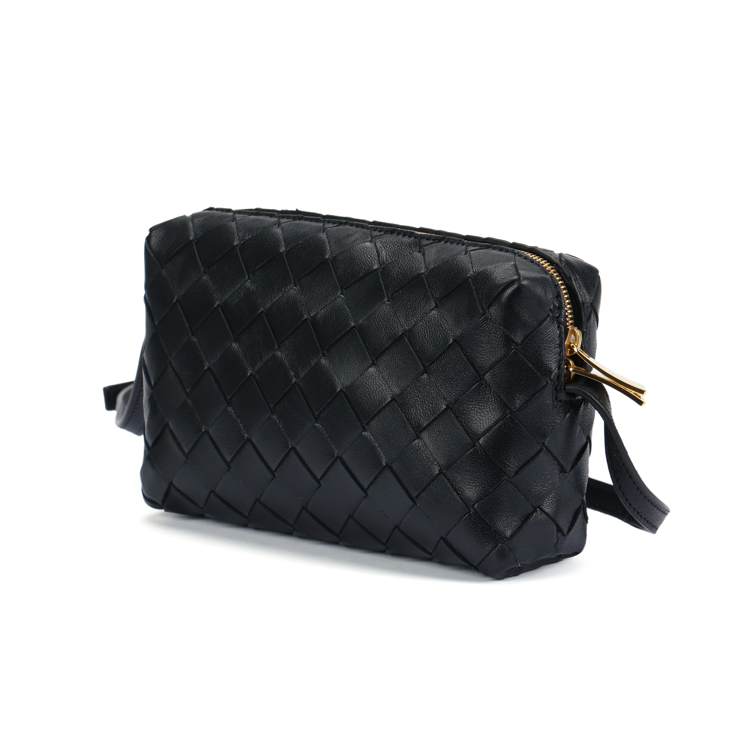 Женская сумка Bottega Veneta (черная) — фото 7