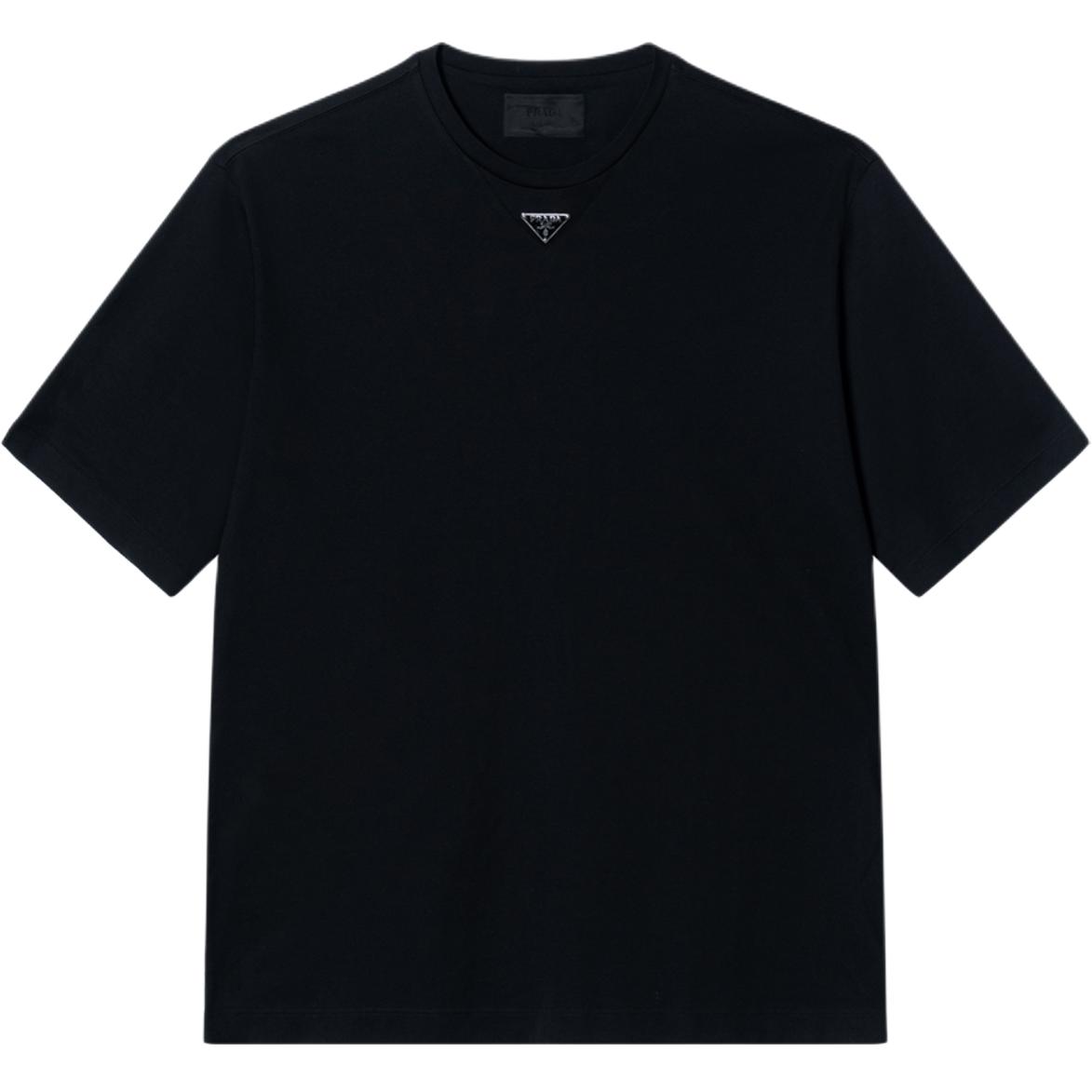 Мужская футболка Prada PRADA T (черная)