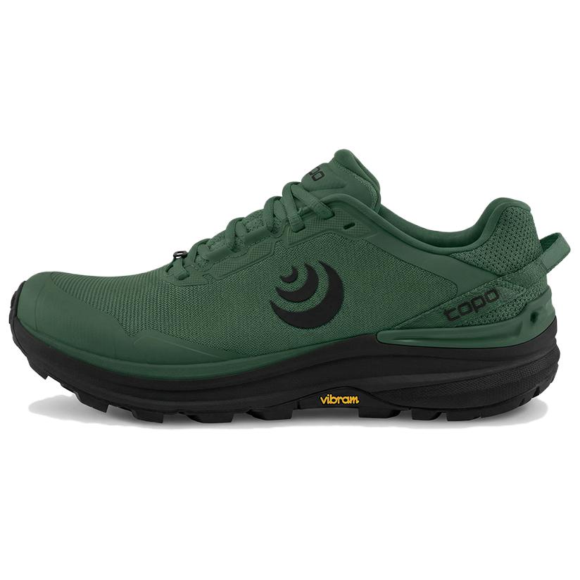 Topo Athletic TRAVERSE Slip Resistant Abrasion Resistant Low top Hiking Shoes Men’s Dark Green