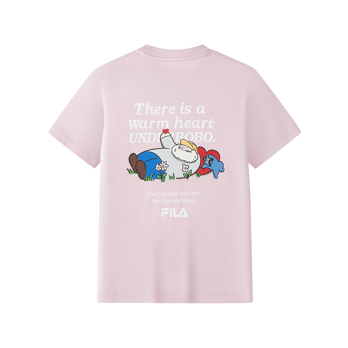 Детская футболка Fila (белая) — фото 23
