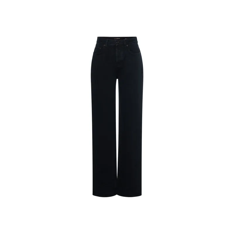 SAINT LAURENT Belt Looped Straight Leg Jeans
