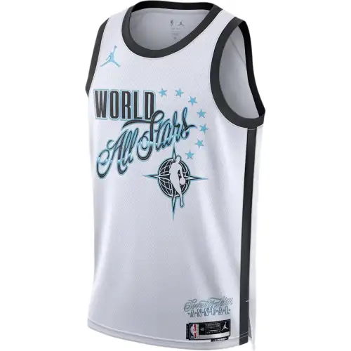 Jordan NBA ALL-STAR Victor Wembanyama 2026 Swingman Victor Wembanyama No. 1 quick-drying round neck pullover sleeveless basketball vest for men