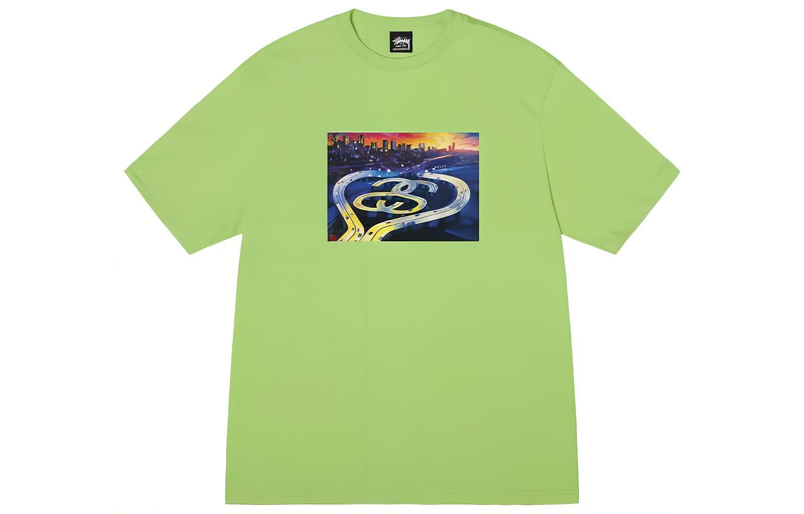Мужская футболка Stussy (разноцветная)
